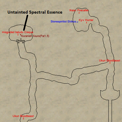 Vxed Untainted Spectral Essence Map Location